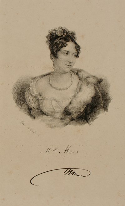 Mademoiselle Mars (1779-1847) - Francois Seraphin Delpech